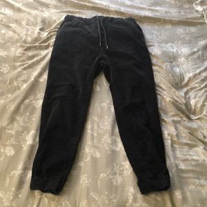 American Eagle Outfitters, Corduroy Black Pants (S)